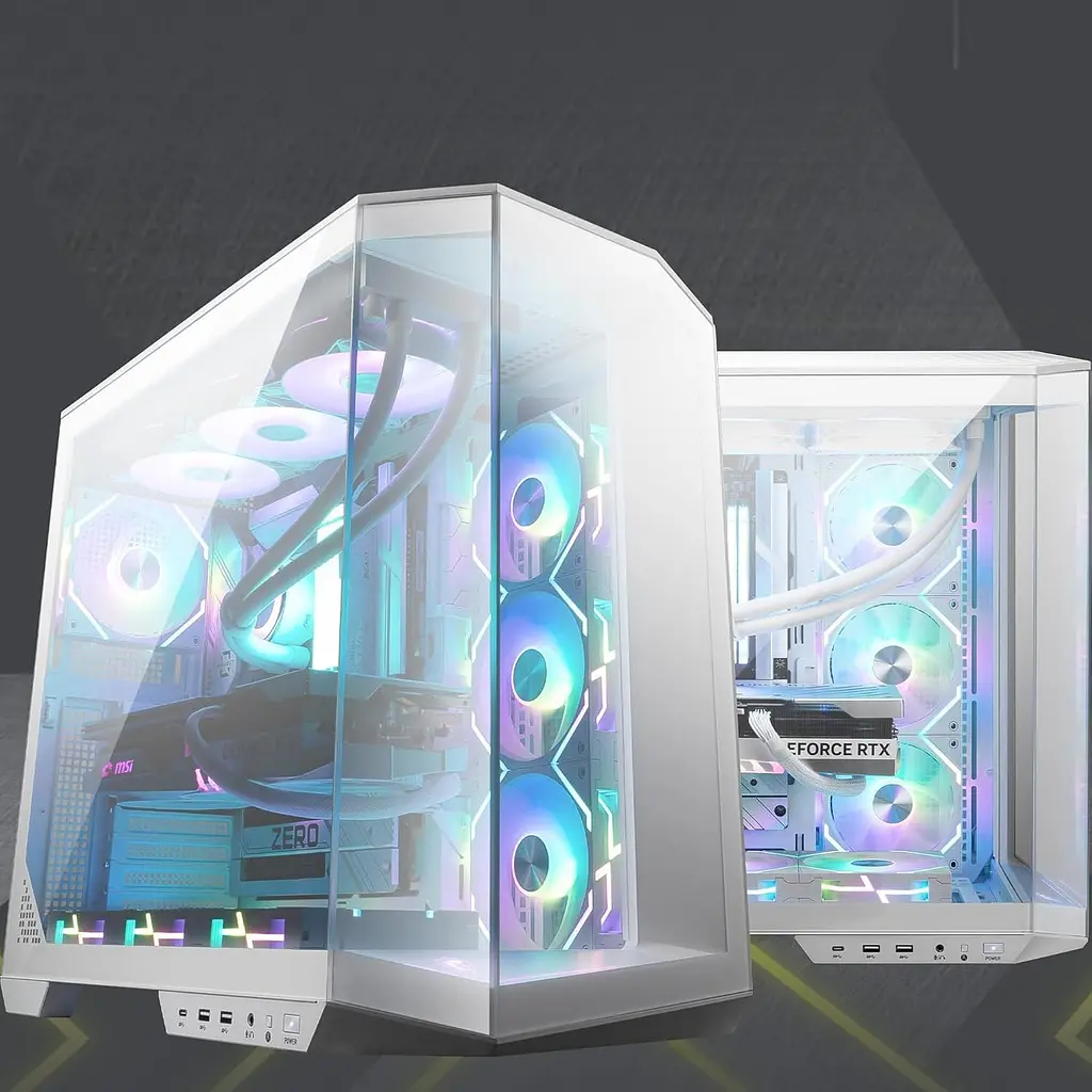 Корпус MSI MAG PANO 100L PZ WHITE (MAG PANO 100L PZ WHITE) без блока питания - фото 7