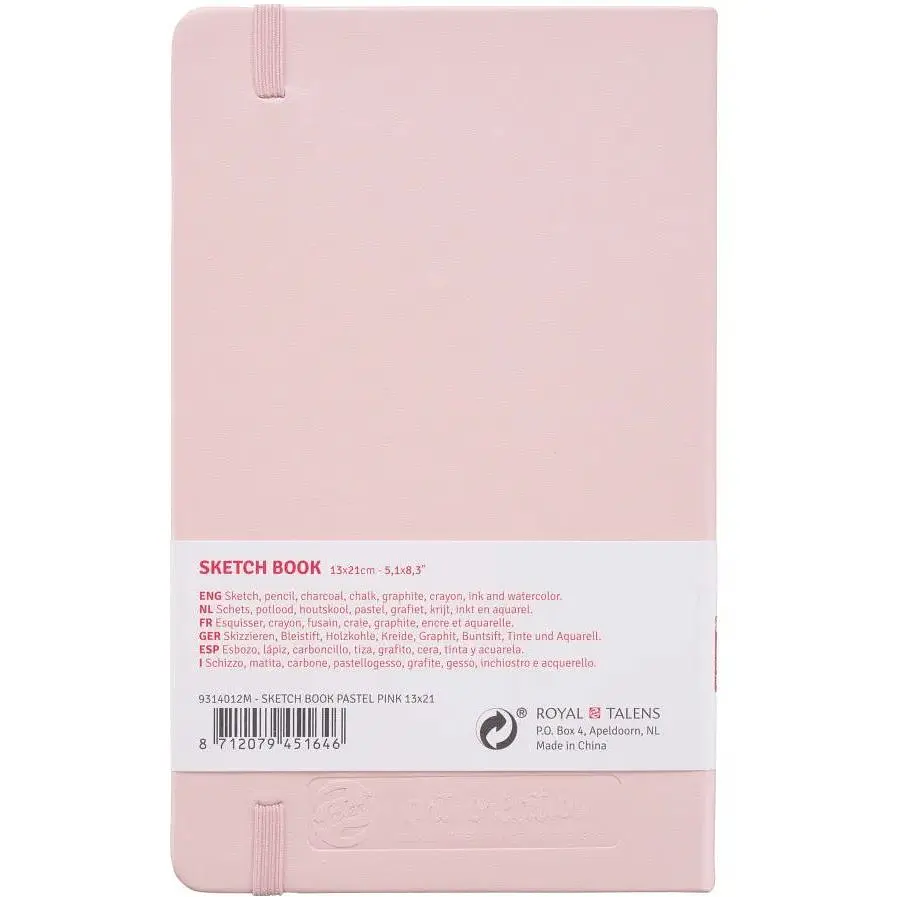 Блокнот для графики Royal Talens Art Creation А5 (13х21см) 140г/м2 80л Pastel Pink - фото 2