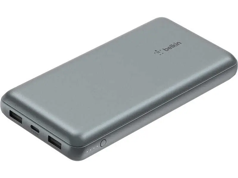 Зовнішній акумулятор (Power Bank) Belkin Boost Up Charge 10K 10000mAh 15W Gray (BPB011BTGY) - фото 3