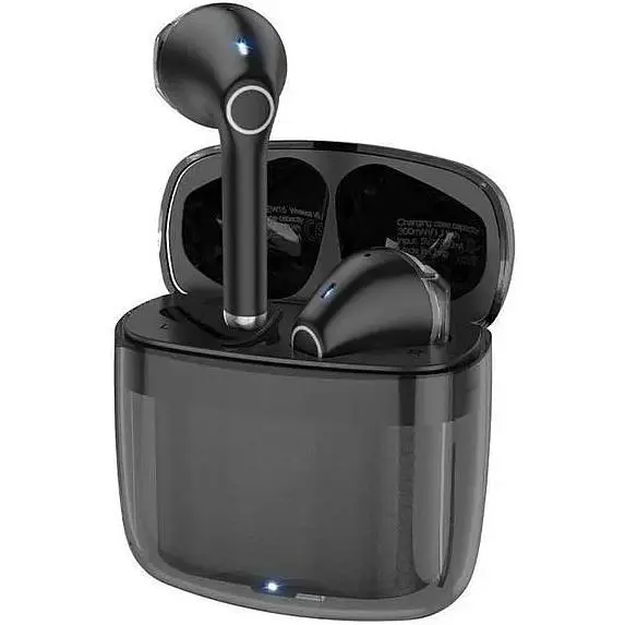 Беспроводные наушники с микрофоном в кейсе Hoco EW15 Bluetooth - фото 2