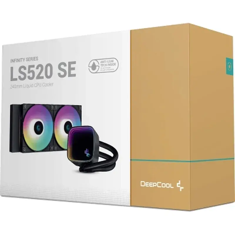 Система рідинного охолодження Deepcool LS520 SE Black (R-LS520-BKAMMM-G-1) - фото 6