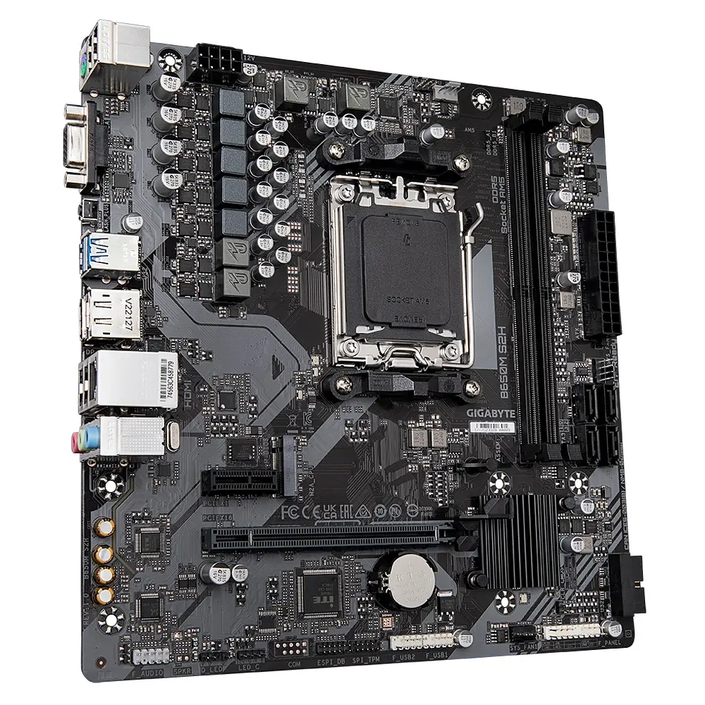 Материнська плата Gigabyte B650M S2H Socket AM5 - фото 3
