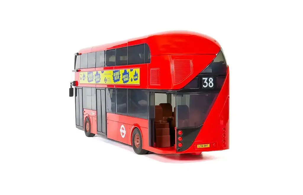 Конструктор Airfix детский автобус QUICKBUILD F22 Raptor красный J6050 - фото 4