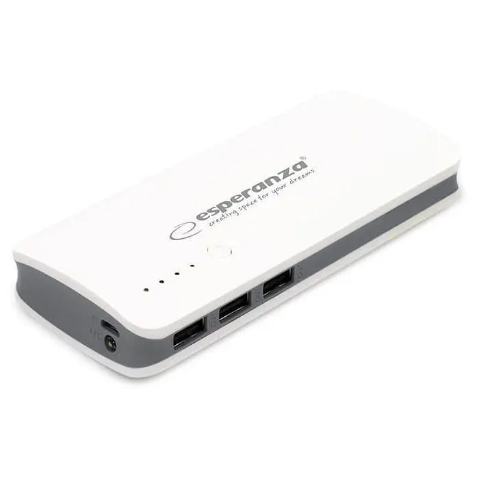 Павербанк Esperanza White 8 000 mAh / 10 Вт (EMP106WE) - фото 2