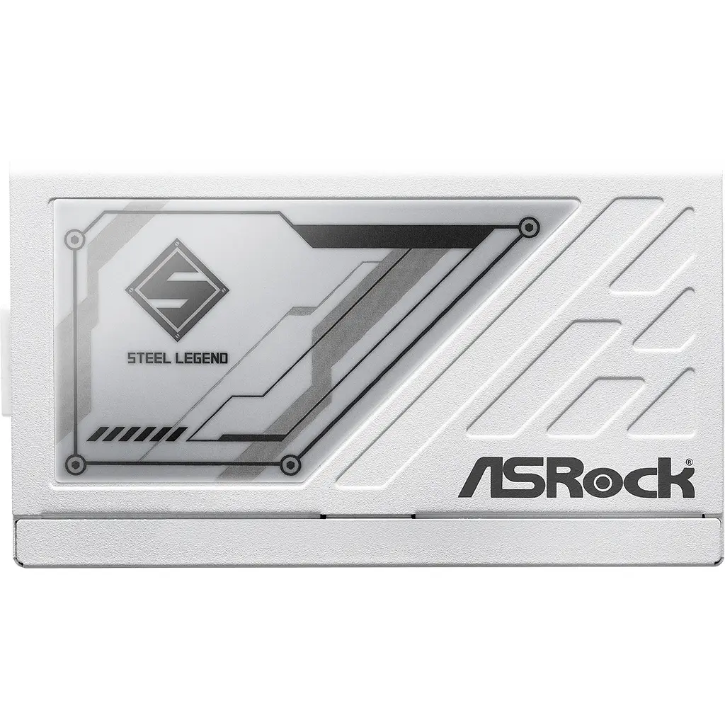 Блок живлення 850W ASRock SteelLegend Білий SL-850GW ATX 3.1 135mm, 80+ Золотистий, Fully Modular, Retail - фото 2