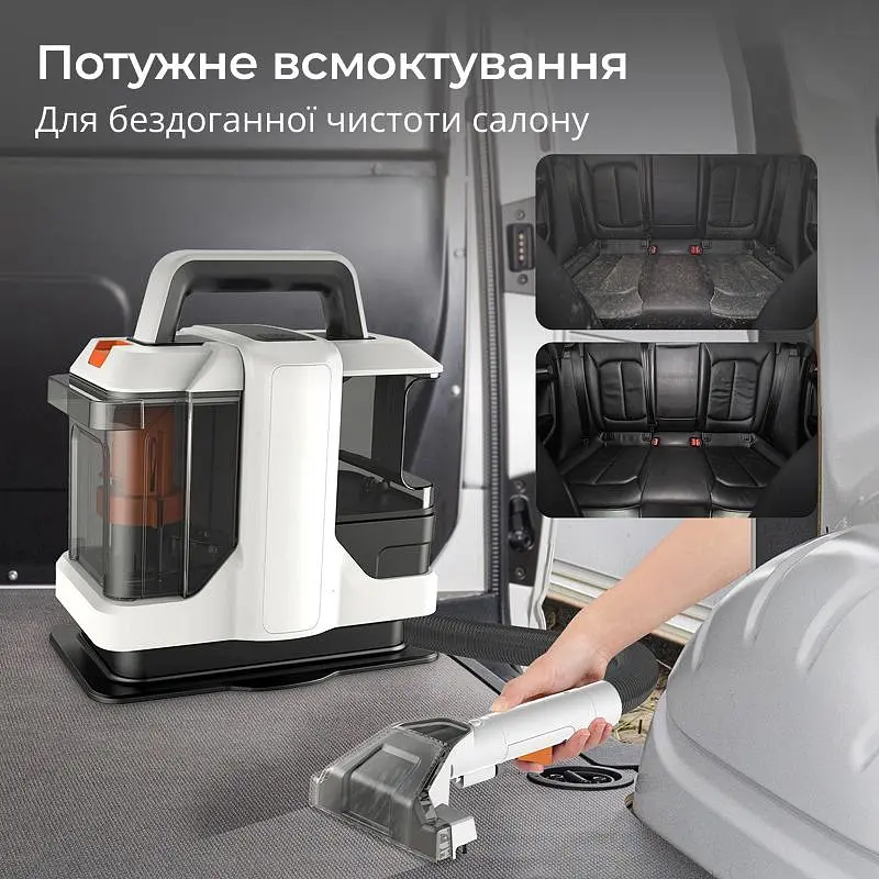 Миючий пилосос-плямовивідник Domotec MS 4415 4200W 1080 ml - фото 4