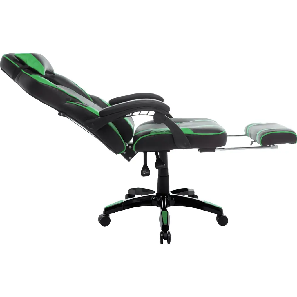 Геймерське крісло GT Racer X-2749-1 Black/Green [122615] - фото 6