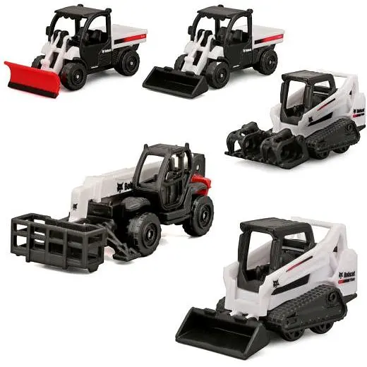 Набор игрушечный Maisto Bobcat Playset Mini Work Machines (12436) - фото 2