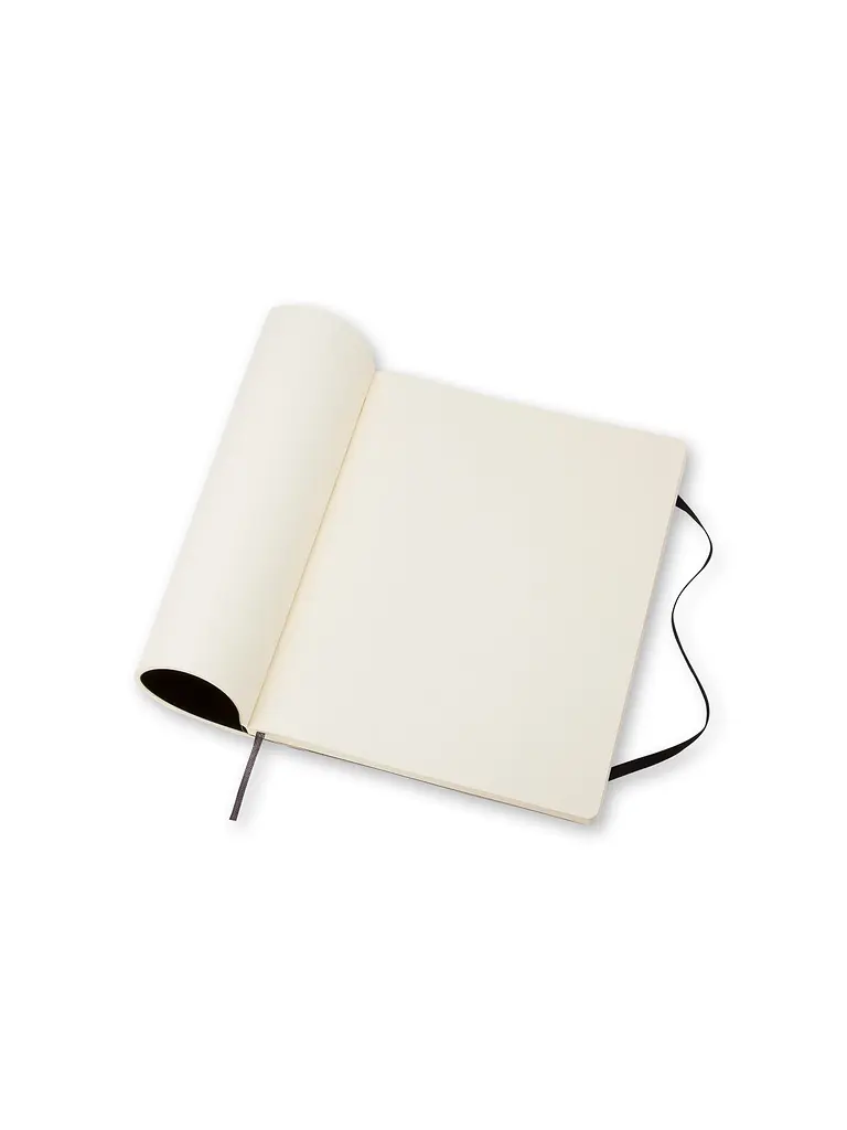 Записник Moleskine Classic великий, Нелінований Чорний М’який (QP623) - фото 4