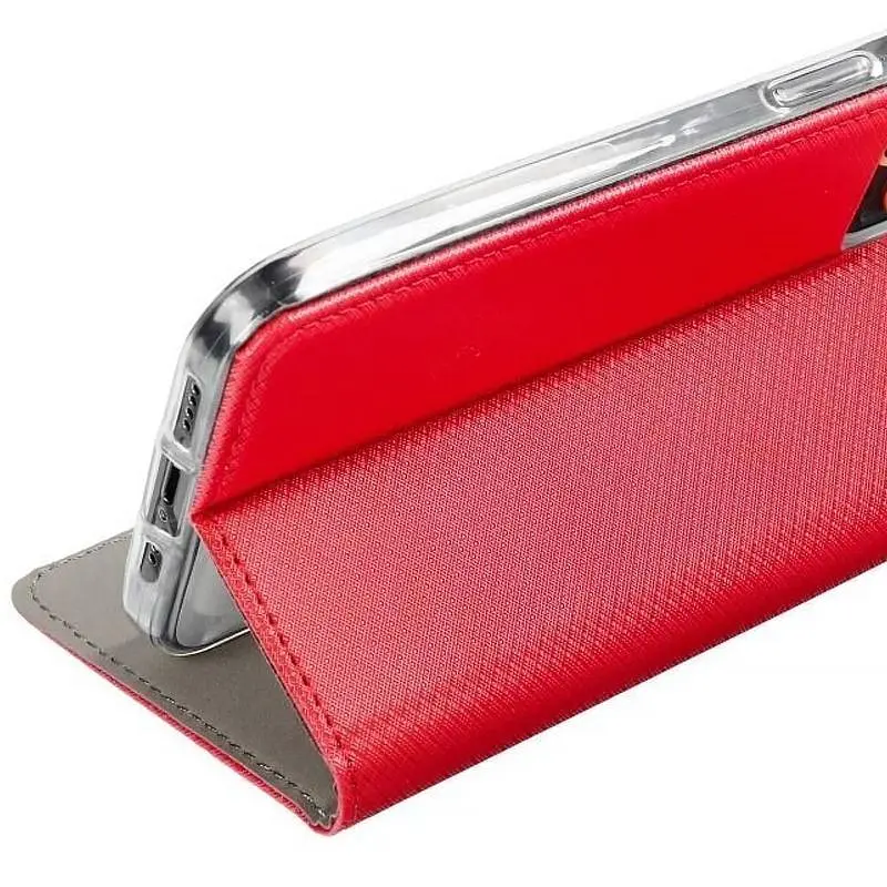 Чехол-книжка Magnet для Motorola Edge 60 Neo Red - фото 3