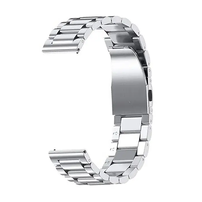 Комплект Tamister для годинника Xiaomi Watch 2Pro (бампер прозорий + ремінець Rolex design 22 мм сріблястий) - фото 7