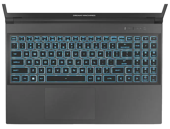 Ноутбук Dream Machines RG4050-15 15.6FHD IPS Intel i7-13620H 32GB F1TB NVD4050-6 DOS чорний - фото 4
