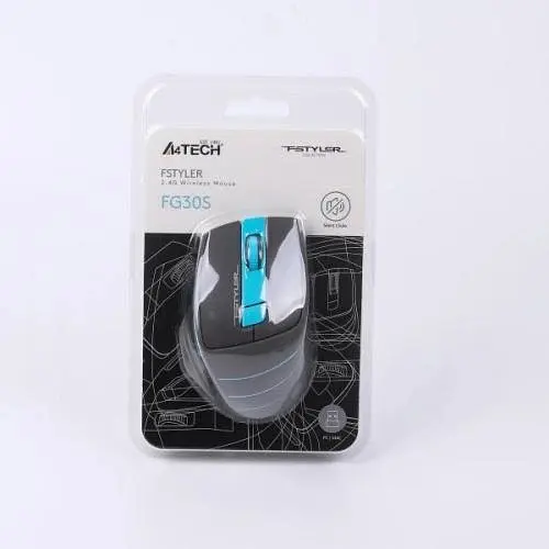 Компьютерная мышь A4Tech Fstyler FG30S Gray/Blue teh0020435 - фото 7