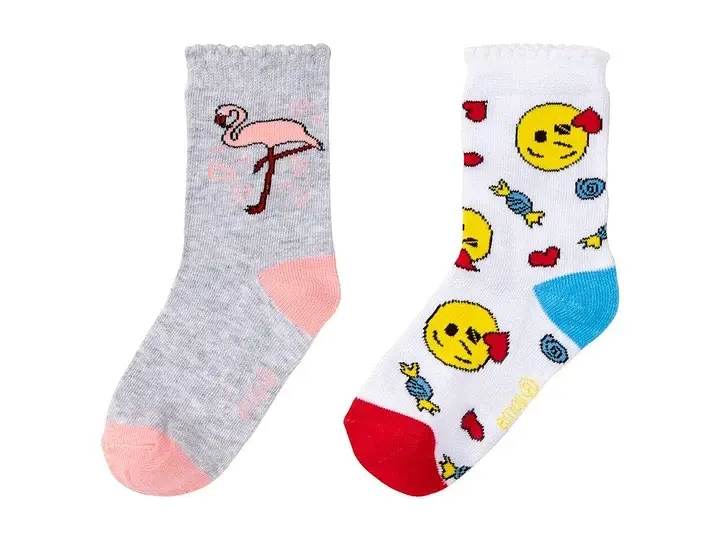 Дитячі шкарпетки LYCRA emoji Фламінго 23-26