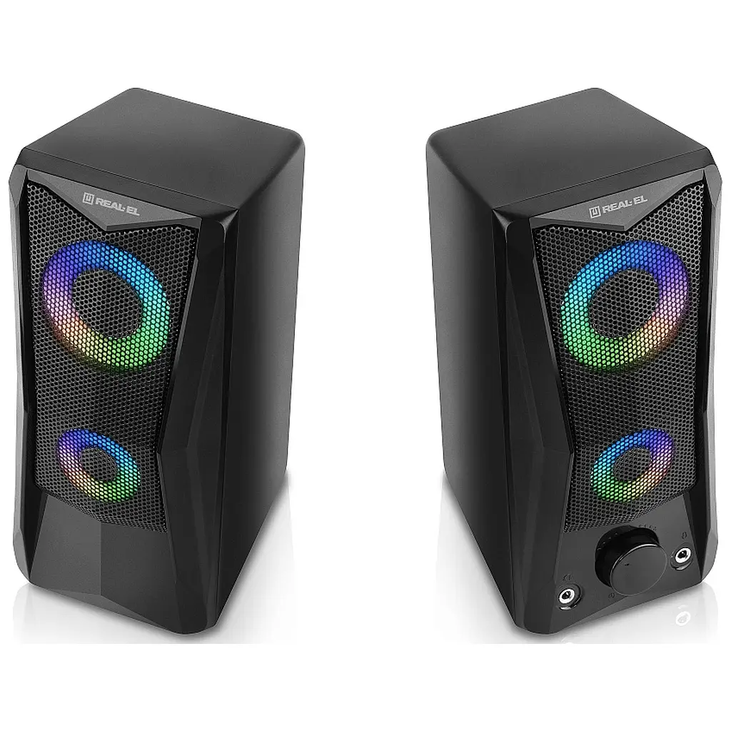 Акустична система REAL-EL S-107 USB Black (EL121100017) - фото 5