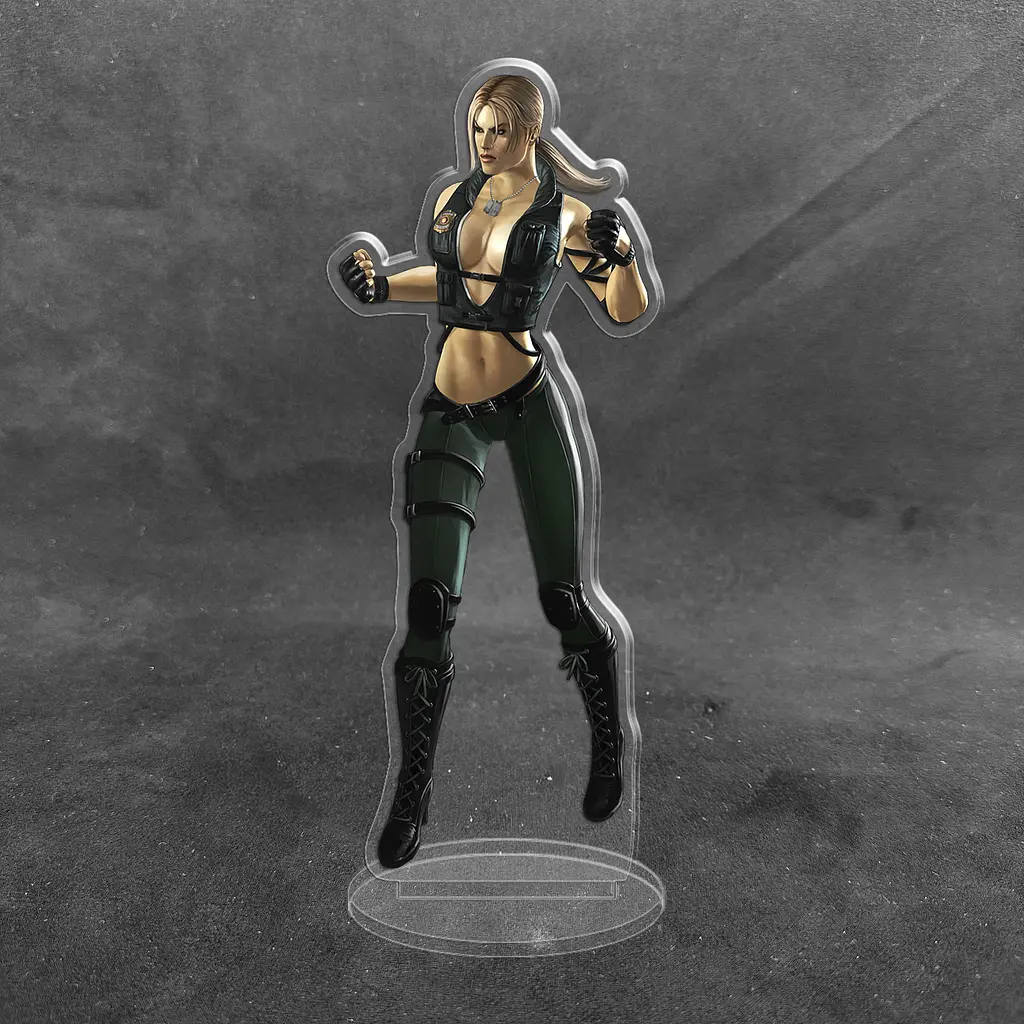 Акрилова колекційна фігурка Мортал комбат Mortal Kombat Соня 15 см - фото 2