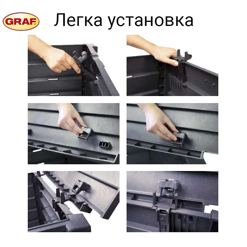 Компостер GRAF Eco King зелений 600 л (627001) - фото 4