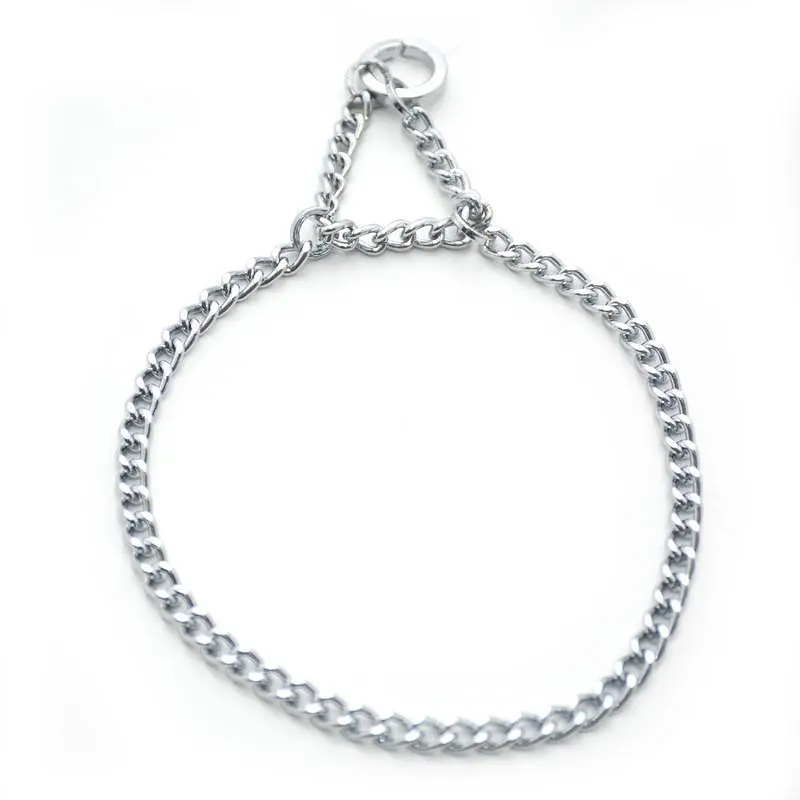 Нашийник зашморг ланцюг для собак Zoo-hunt метал УЛ1 2,0 мм 35 см - фото 2