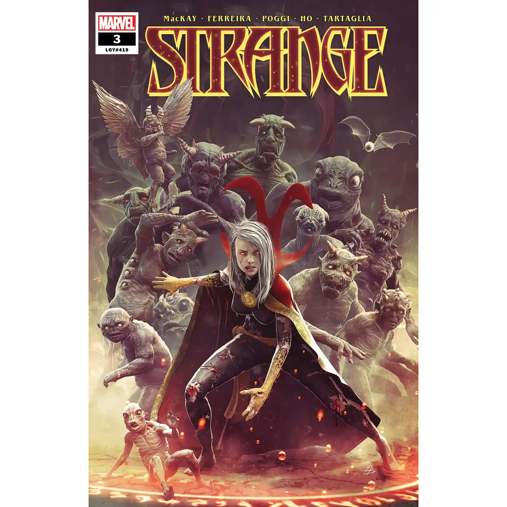 Strange (2022 Marvel) #3A - Джед Маккей