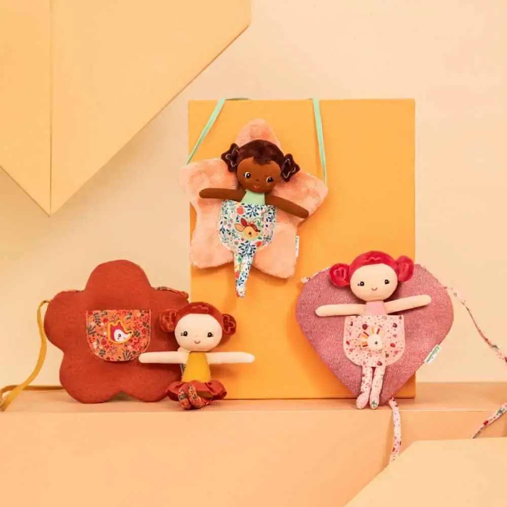 Дитяча сумочка Lilliputiens Квітка з лялькою (83575) - фото 5