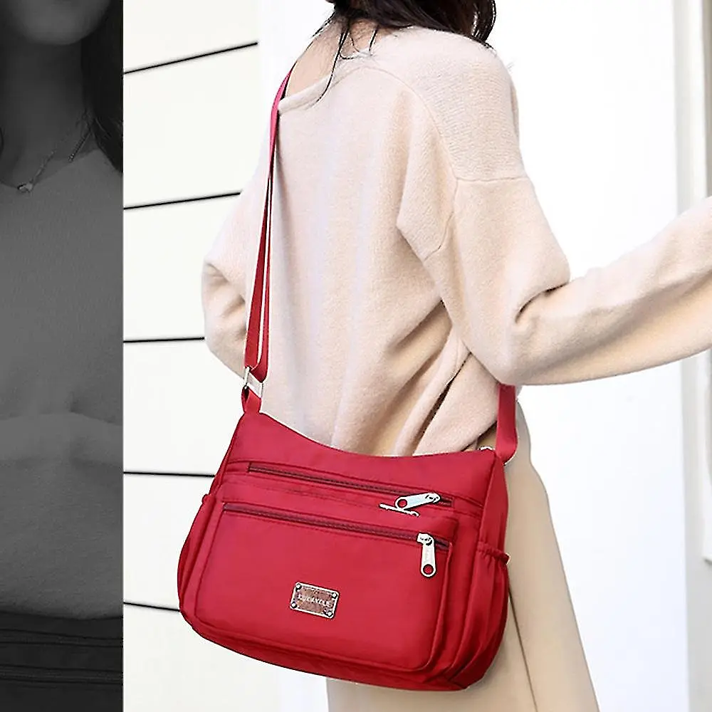 Сумка жіноча через плече Ксенія Italian Bags Червоний 20x13x24 см (id_594) - фото 3