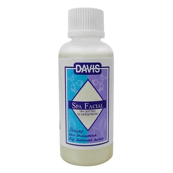 Шампунь Davis Spa Facial Shampoo Девіс Спа догляд за мордочкою для собак і котів 50 мл (SFR50)