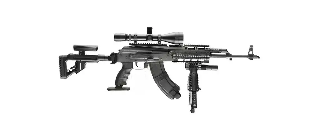 Система планок Fab Defense для AK 47/74 5 планок алюміній чорна - фото 2