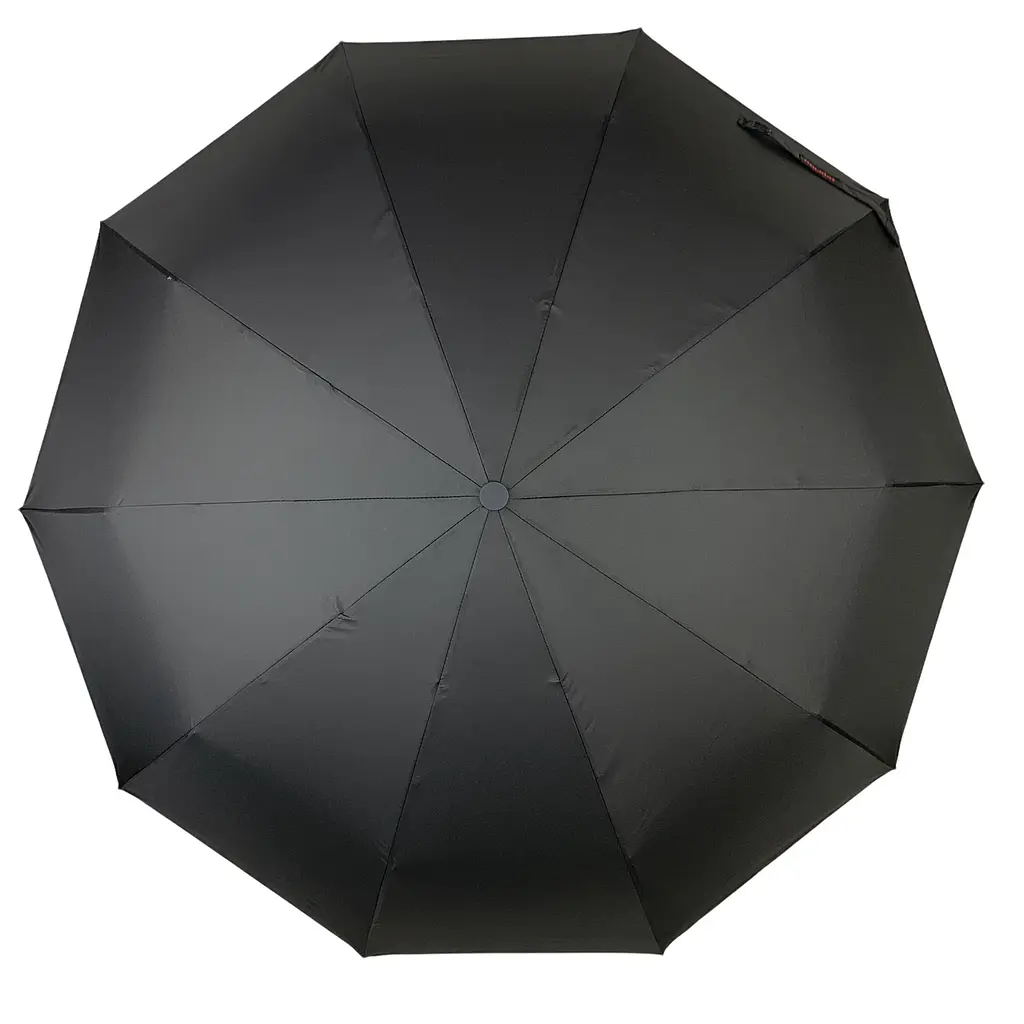 Чоловіча складана парасолька повний автомат Toprain 102 см чорна - фото 3
