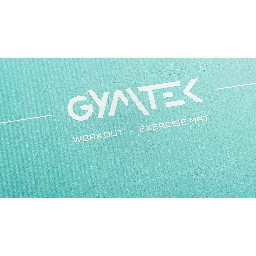 Килимок (мат) для фітнесу та йоги Gymtek NBR 1,5см салатовий - фото 5