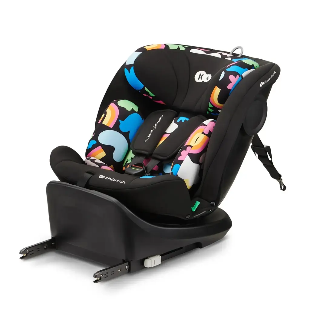 Автокресло Kinderkraft i-Grow i-Size Happy Shapes (KCIGRO00HAP0000) - фото 3
