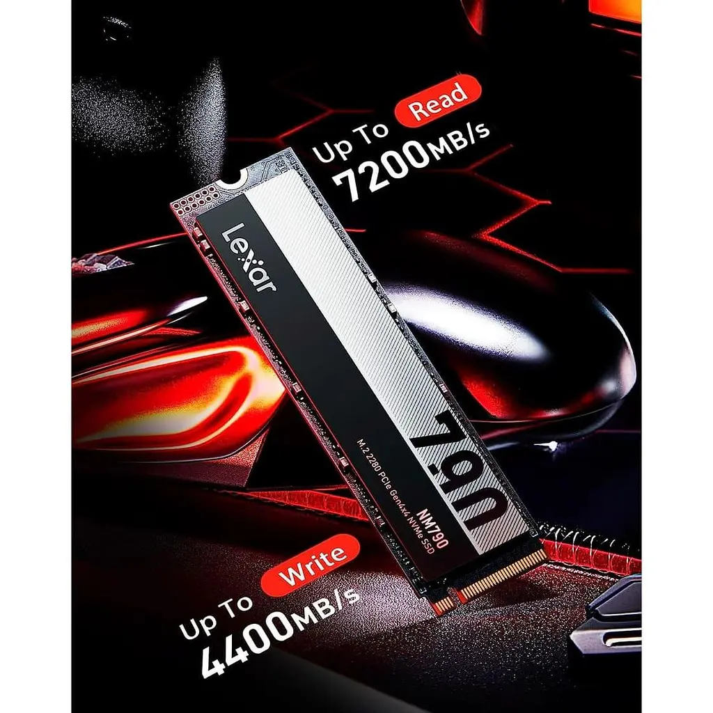 Накопитель SSD Lexar m.2 NVMe 2TB NM790 LNM790X002T-RNNNG (LNM790X002T-RNNNG) - фото 6