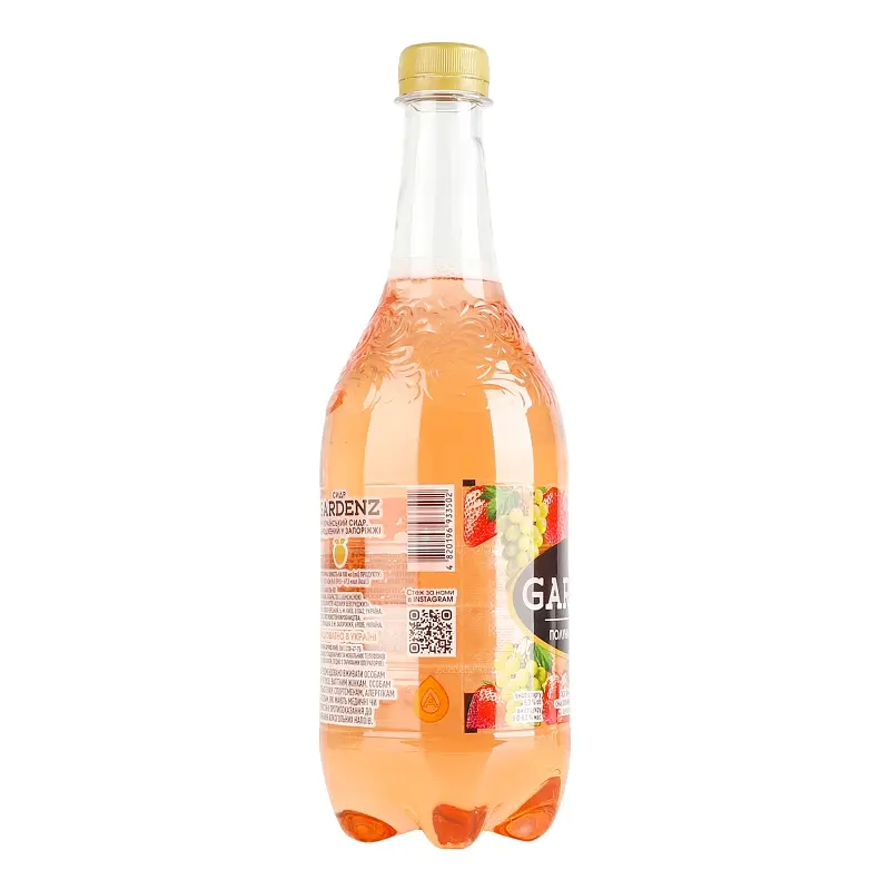 Сидр Gardenz Вкус Клубника и виноград обыкновенный газированный сладкий 5% 0.75 л - фото 4