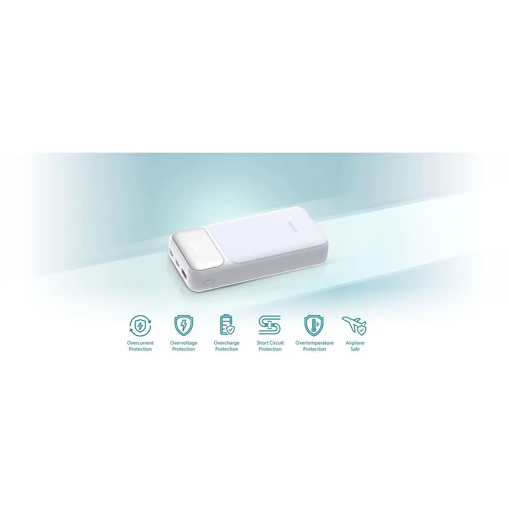 Павербанк D-Link White 20 000 mAh / 65 Вт (DPP-201) - фото 7