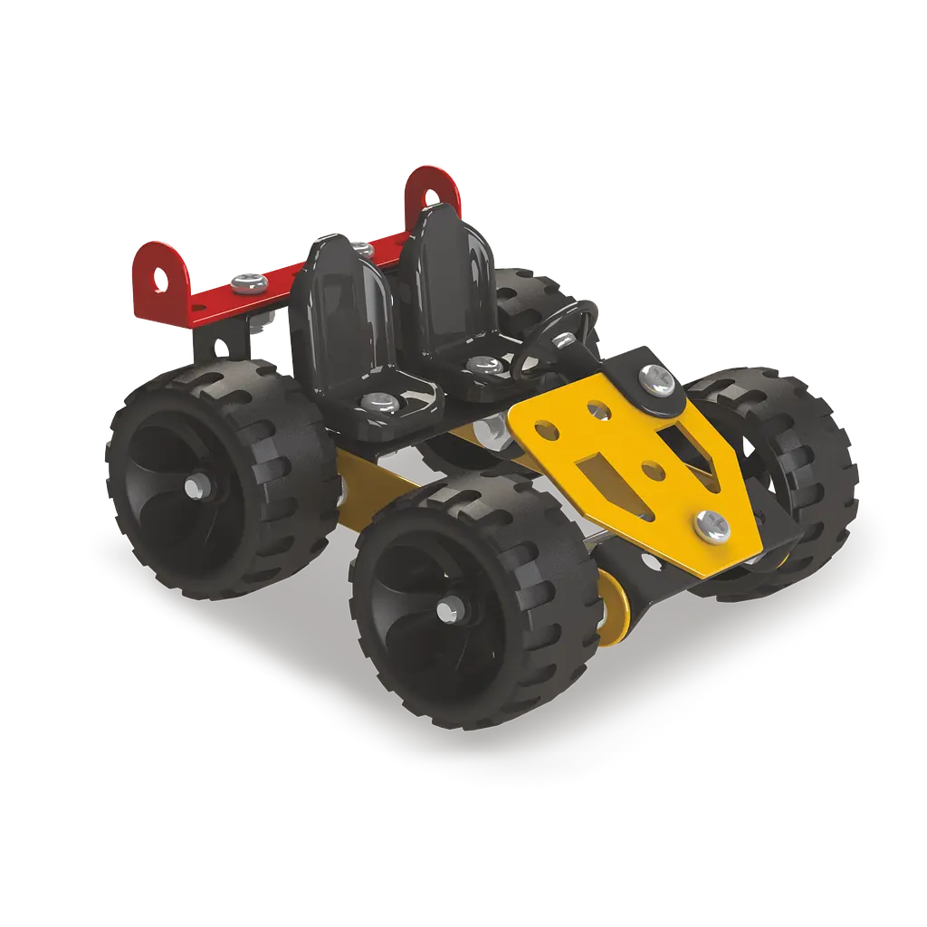 Конструктор Zephyr Mechanix Basic металлический развивающий 90 элементов 6 моделей - фото 5