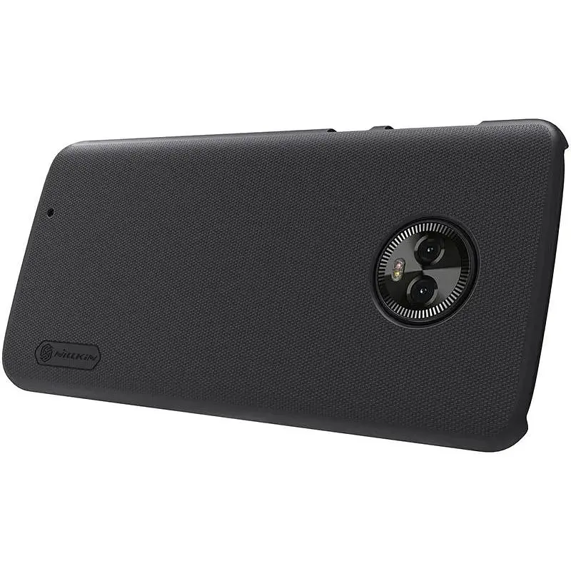 Чохол-накладка Nillkin Super Frosted Shield Motorola Moto G6 Black - фото 5