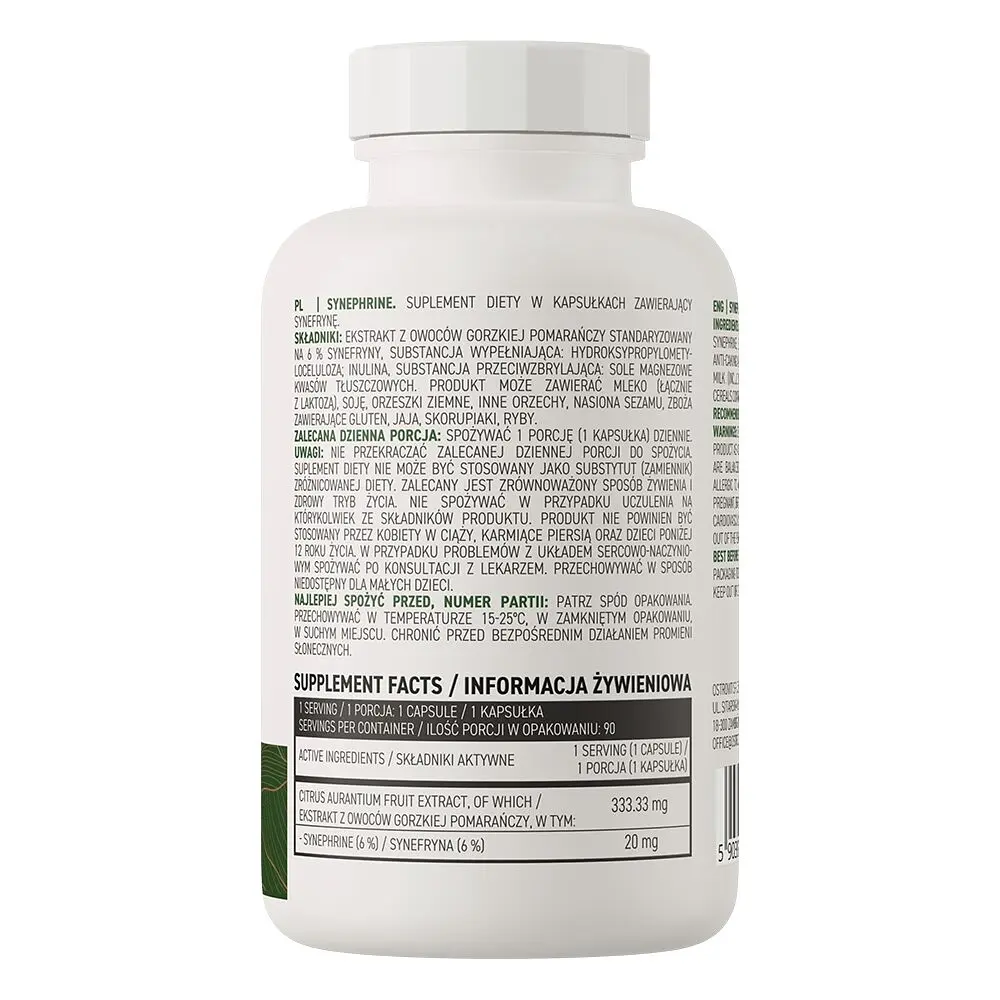 Натуральна добавка OstroVit Vege Synephrine, 90 капсул - фото 2