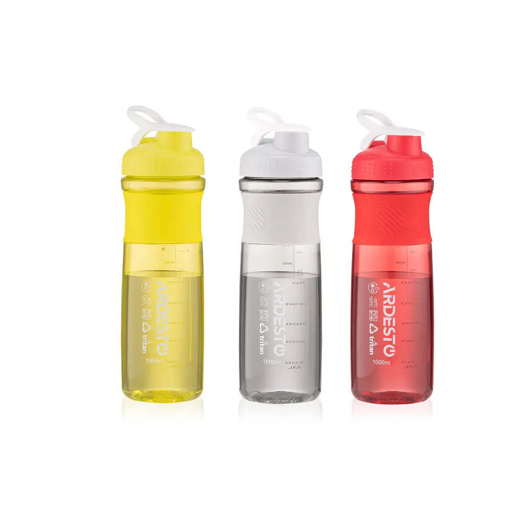 Пляшка для води Ardesto Smart Bottle 1000 мл Grey (AR2204TG) - фото 6