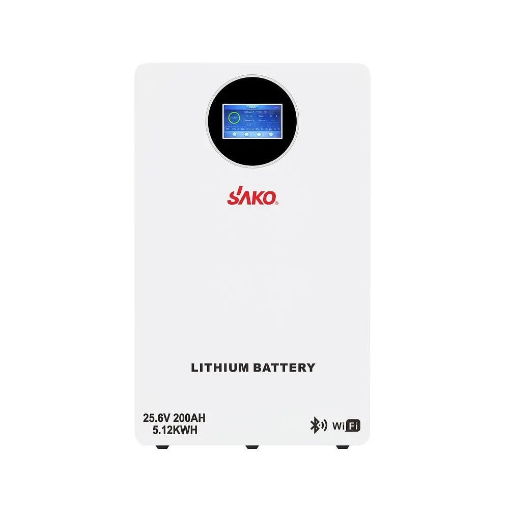 Акумуляторна батарея літій-залізо-фосфатна LiFePO4 200А*год 25.6В 5120Вт*год Sako Li-Sun series SK-25.6V200Ah настінний / підлоговий монтаж (42-00244) - фото 3