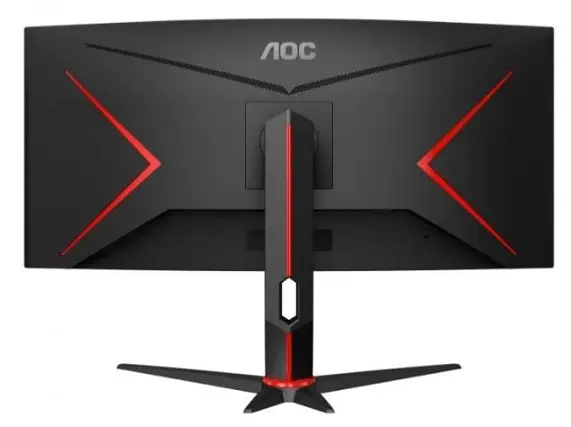 Монiтор 34" AOC CU34G2XP/BK Black/Red - фото 4