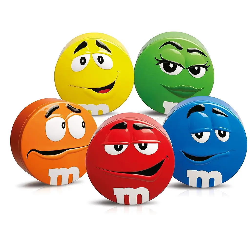 Драже M&M's Chocolate Limited Edition Smiley Tin 200g (BB 02/08/2026) - фото 2