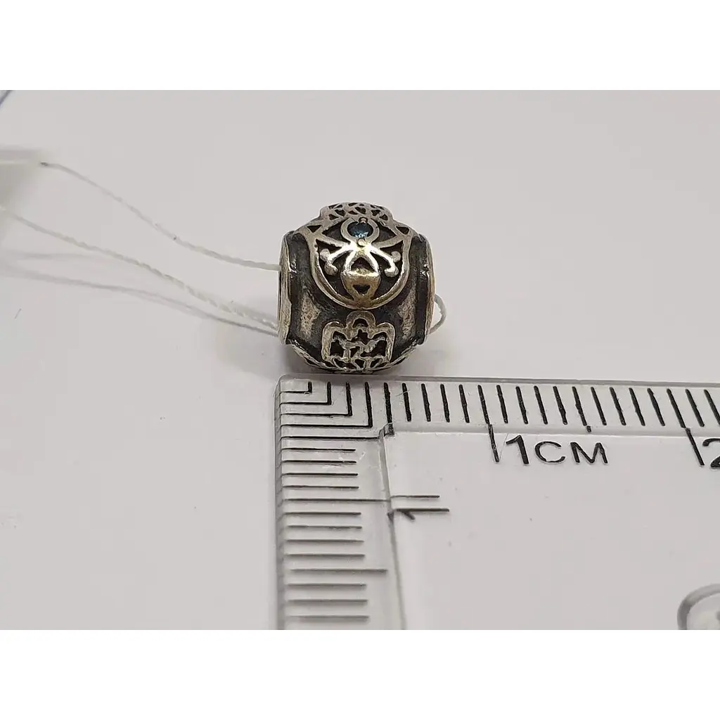 Срібна підвіска-шарм Premium Рука Фатіми. 3453 - фото 3