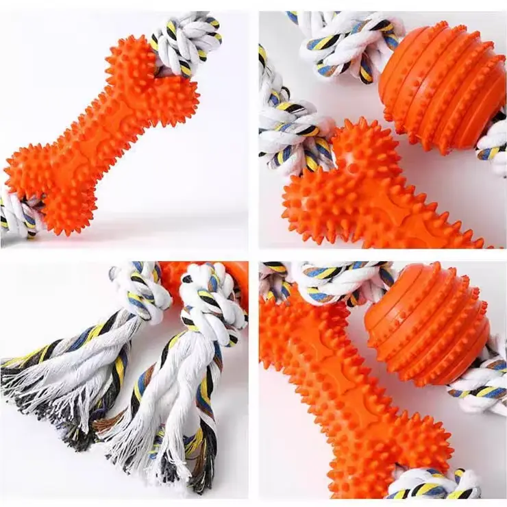 Інтерактивна іграшка для дресирування собак Derby Tug Ball Toy з м'ячиком - фото 3