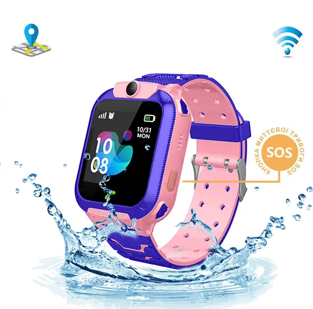 Дитячий розумний смарт годинник з GPS Smart baby watch TD07S + камера Рожевий - фото 2