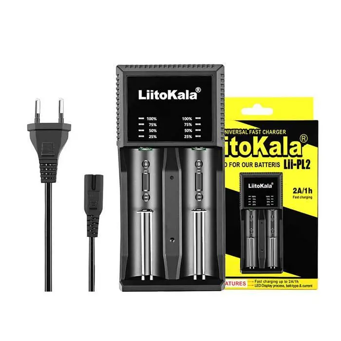 Зарядний пристрій LiitoKala Lii-PL2, 2x(LiOn/LiFePO4/NiMH/NiCd) - фото 3