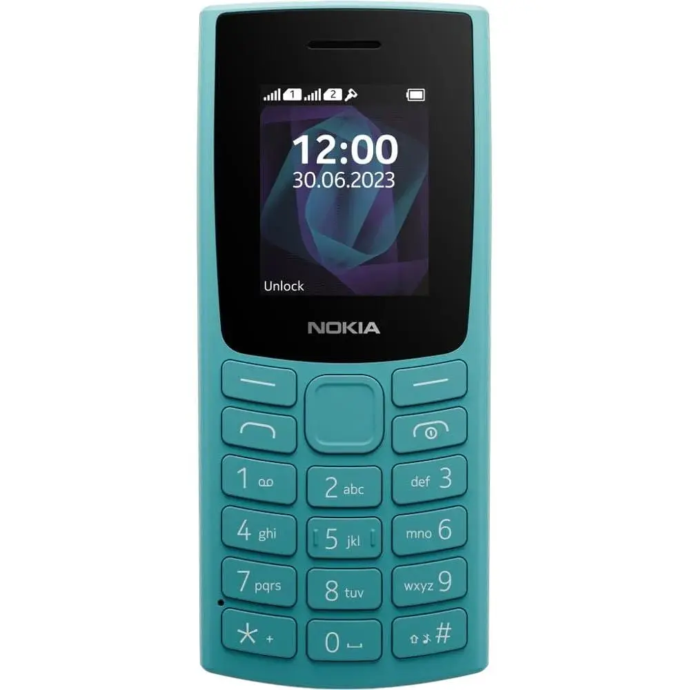 Мобільний телефон Nokia 105 SS 2023 Cyan (1GF019EPG6C01) - фото 3
