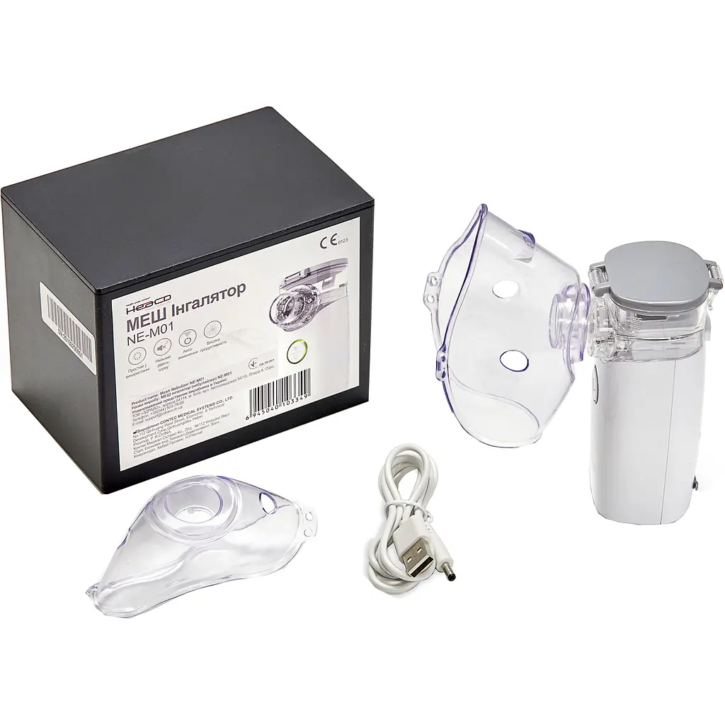 Ингалятор МЭШ небулайзер Heaco NE-M01 - фото 2