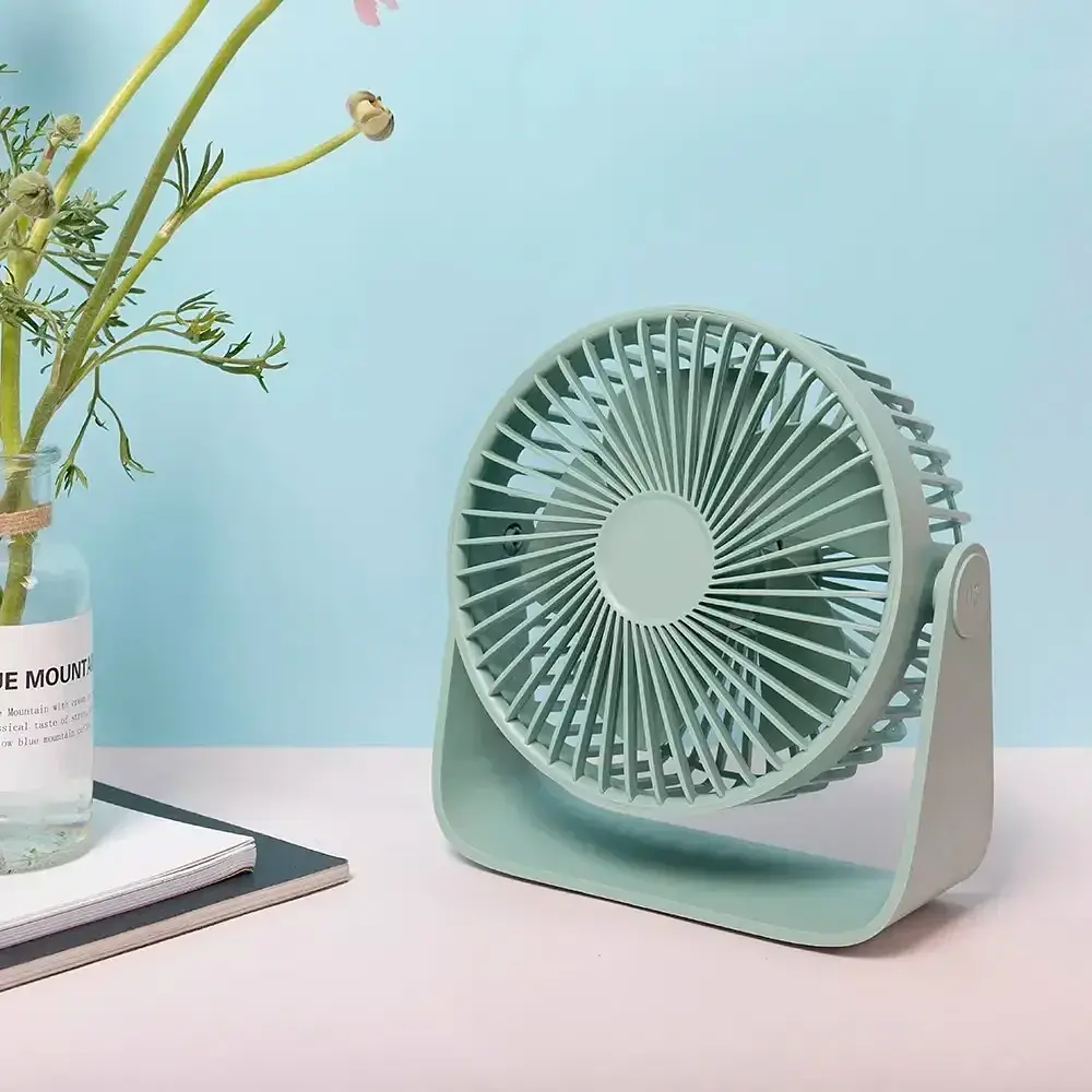 Портативний вентилятор Sothing Fan Aromatherapy GF03 Green - фото 3