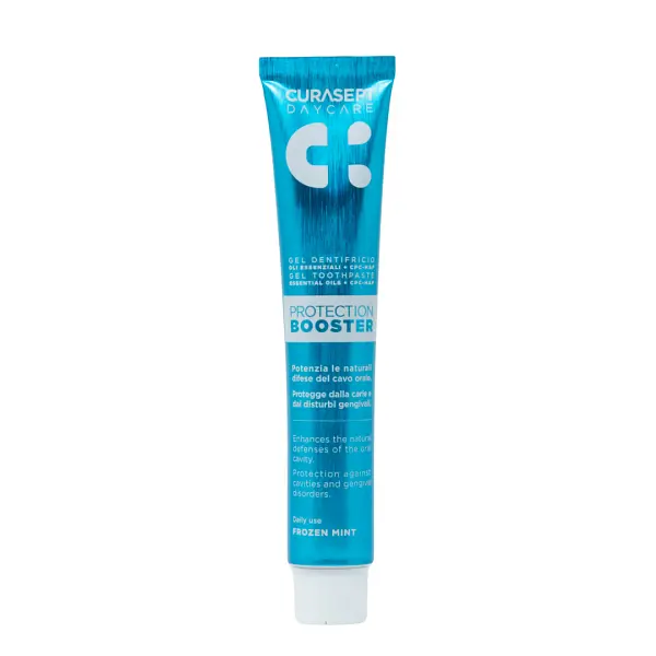 Зубна паста CURASEPT DAYCARE PROTECTION BOOSTER FROZEN MINT, комплексна дія, 75мл - фото 2