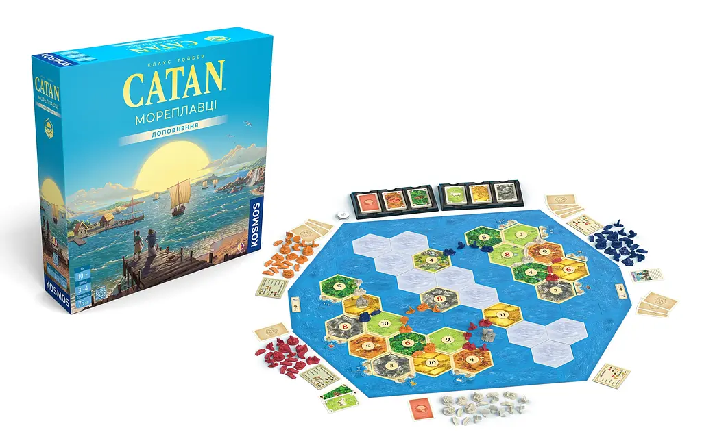 Catan: Мореплаватели Rozum - Настольная игра (R102UA) - фото 3