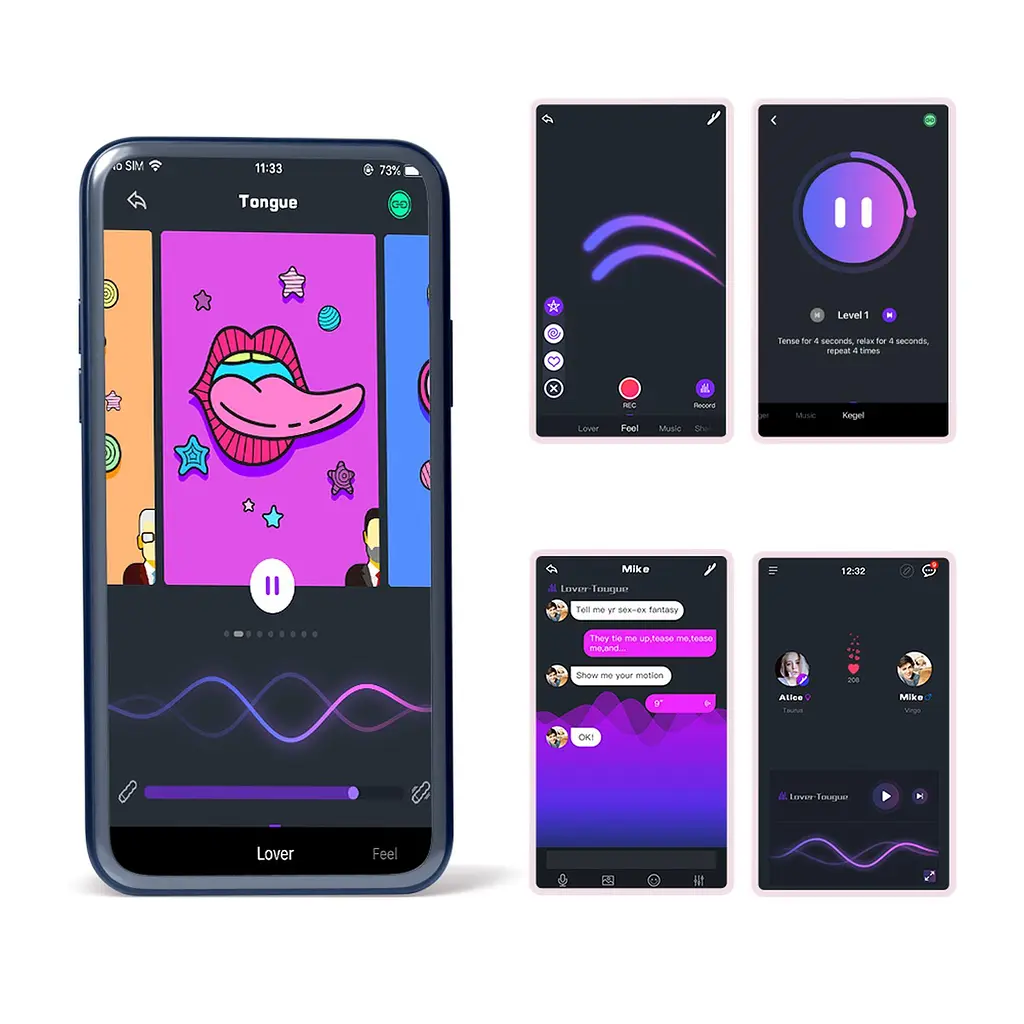 Набір вагінальних кульок Magic Motion Fun Town Crystal Duo 2 шт. зелений - фото 9